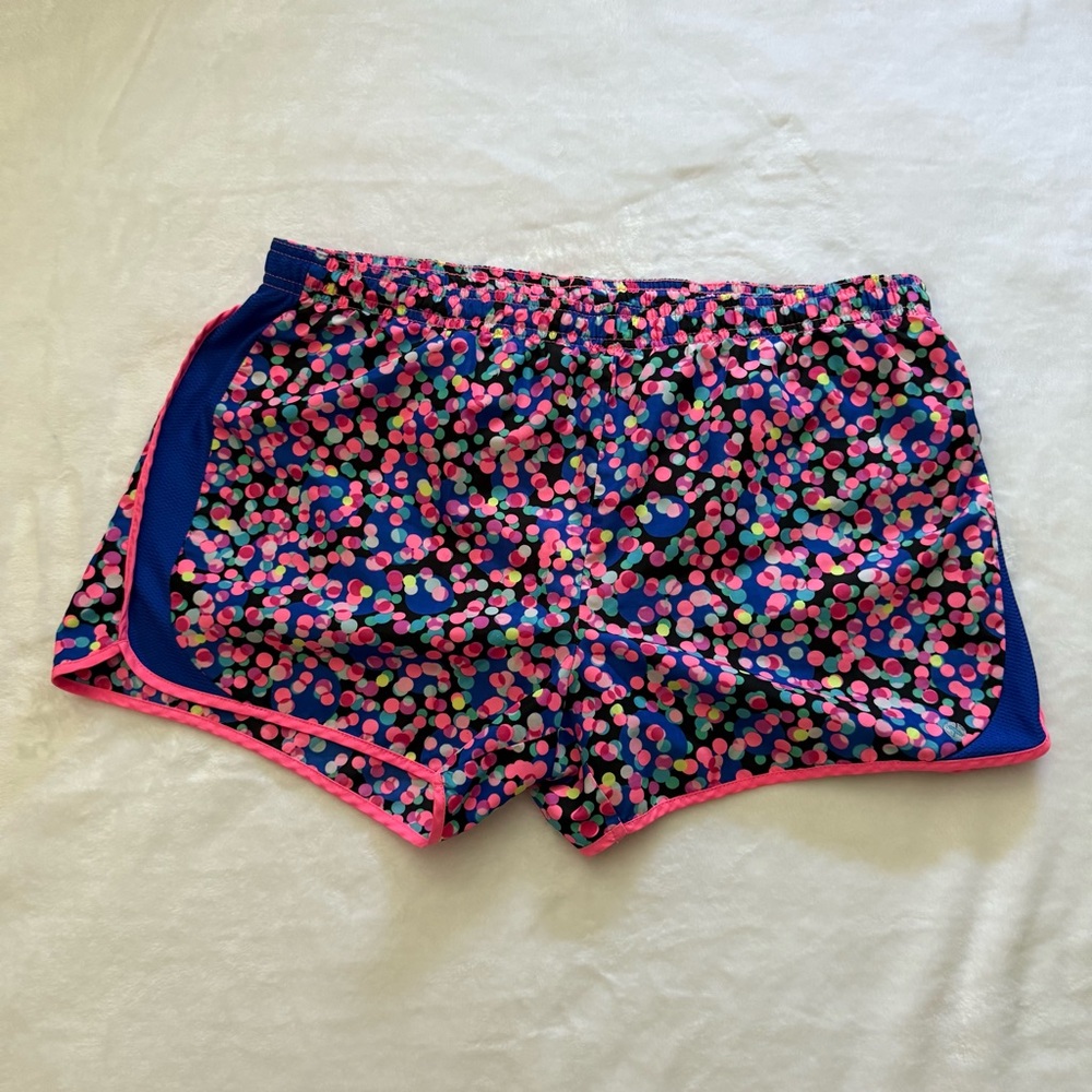 Xersion Women's Athletic Shorts - Pink, Blue, green and yellow
